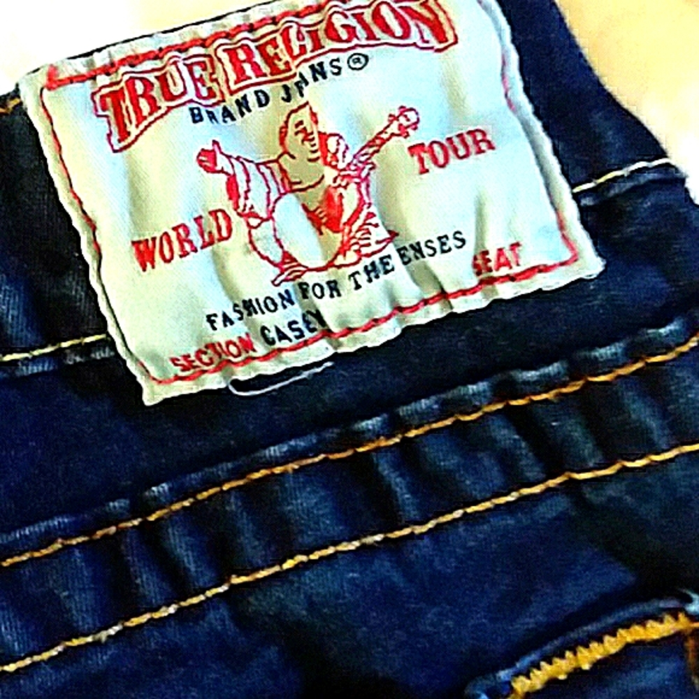 SOLD TRUE RELIGION size 27X28 Casey jeggings - Picture 4 of 11